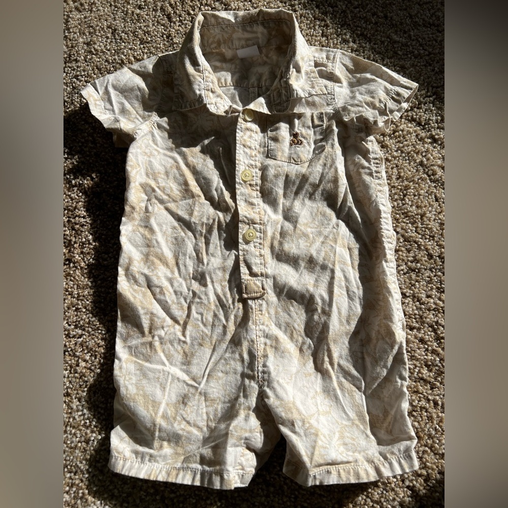 Gap Hawaiian Floral Romper